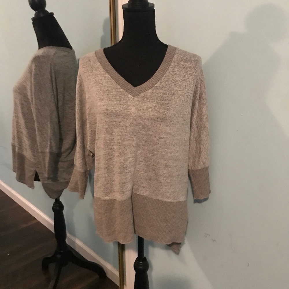 Gray sweater